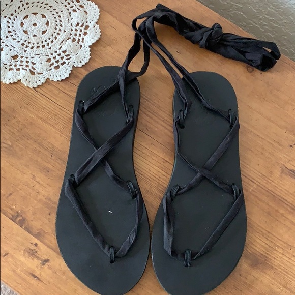 cloth wrap sandals